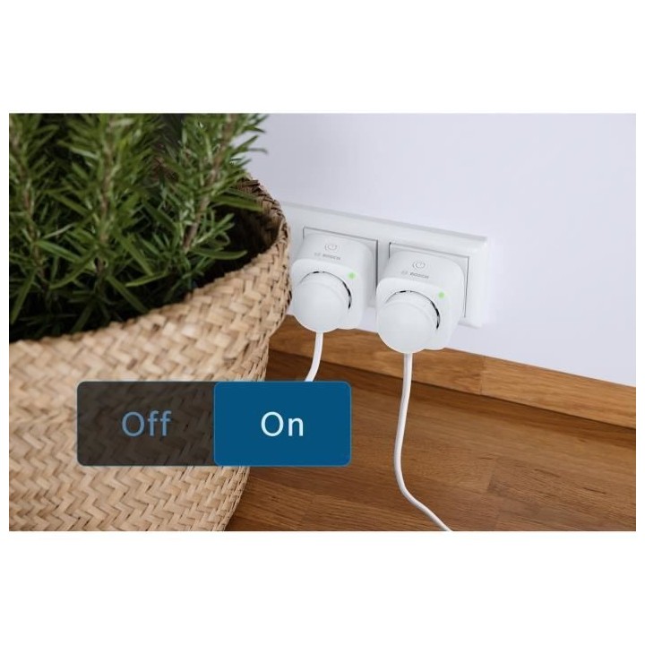 Prise connectée compacte BOSCH SMART HOME (Livrée sans contrôleur S
