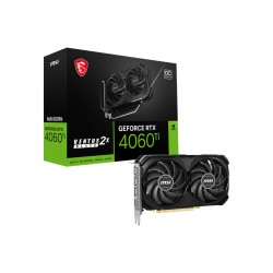 Carte Graphique MSI GeForce RTX 4060 Ti VENTUS 2X BLACK 8G OC GDDR6