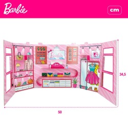 Playset Barbie Fashion Boutique 9 Pièces 6,5 x 29,5 x 3,5 cm