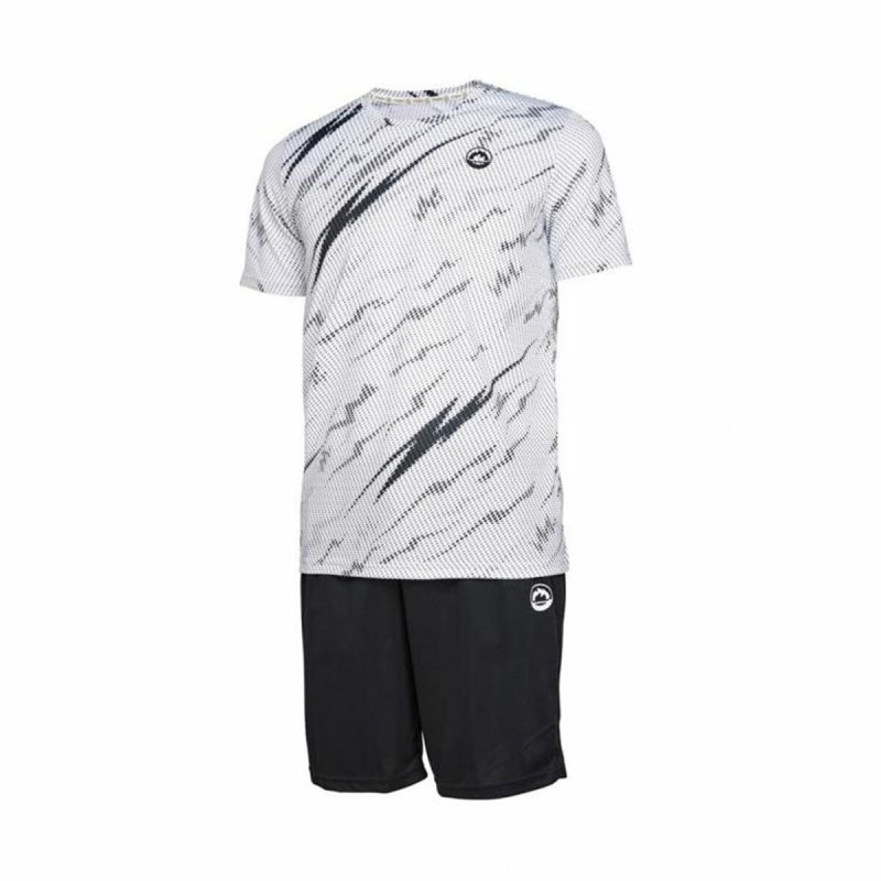 Ensemble de Sport pour Adultes J-Hayber Ray Blanc