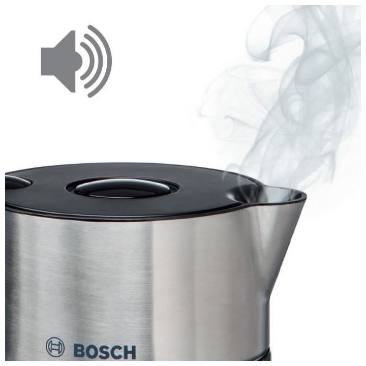 BOSCH TWK8613P Bouilloire électrique Styline - Noir