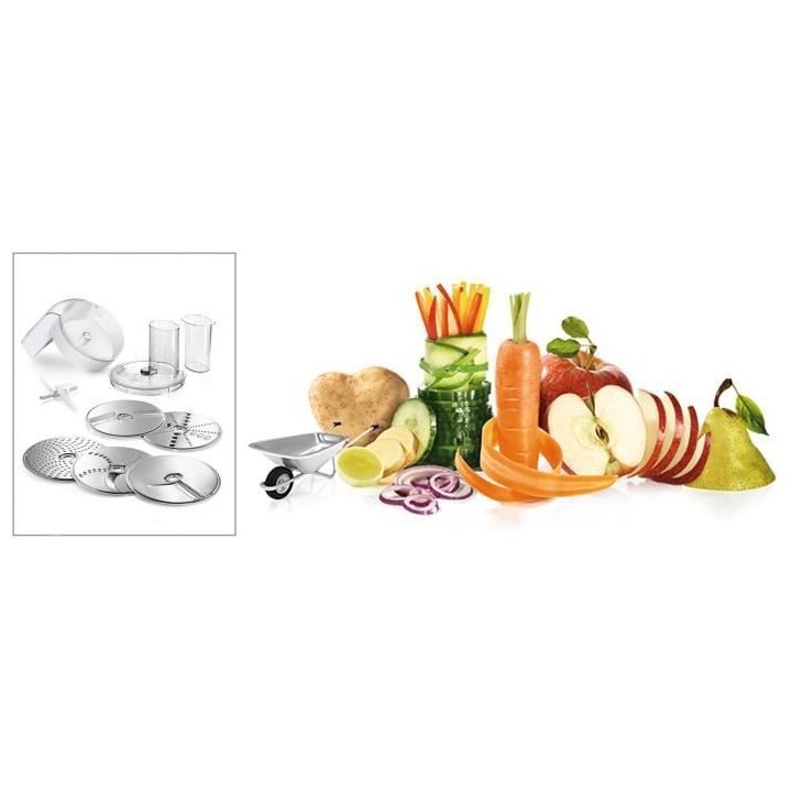 BOSCH MUZ5VL1 - Accessoires pour kitchen machine MUM5 - Lot VeggieLove