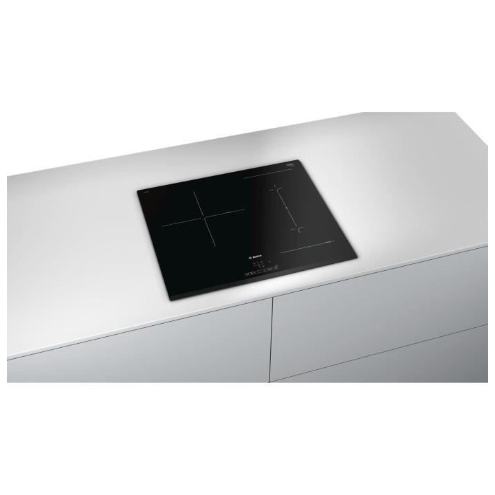 BOSCH PVJ631BB1E - Table de cuisson Induction - 3 zones - 7400W - L59,