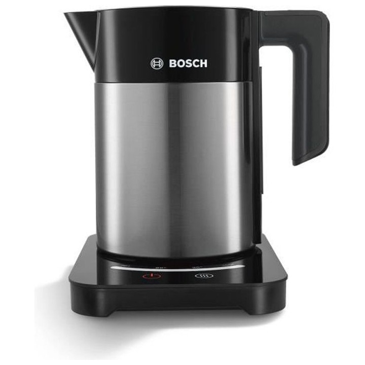 BOSCH TWK7203 Bouilloire électrique programmable - Noir et Inox