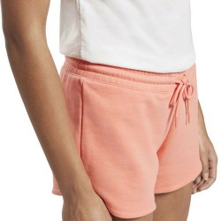 Short de Sport Reebok Identity French Terry Femme Saumon