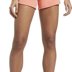 Short de Sport Reebok Identity French Terry Femme Saumon