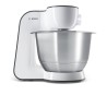 Kitchen machine - BOSH MUM50123 - Blanc/Gris - 800W - 4 vitesses + pulse - Bol 3,9L