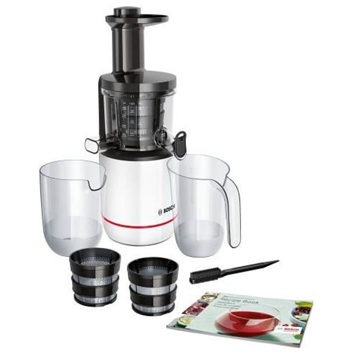 BOSCH MESM500W VITA EXTRACT Extracteur de jus - Blanc/Chrome