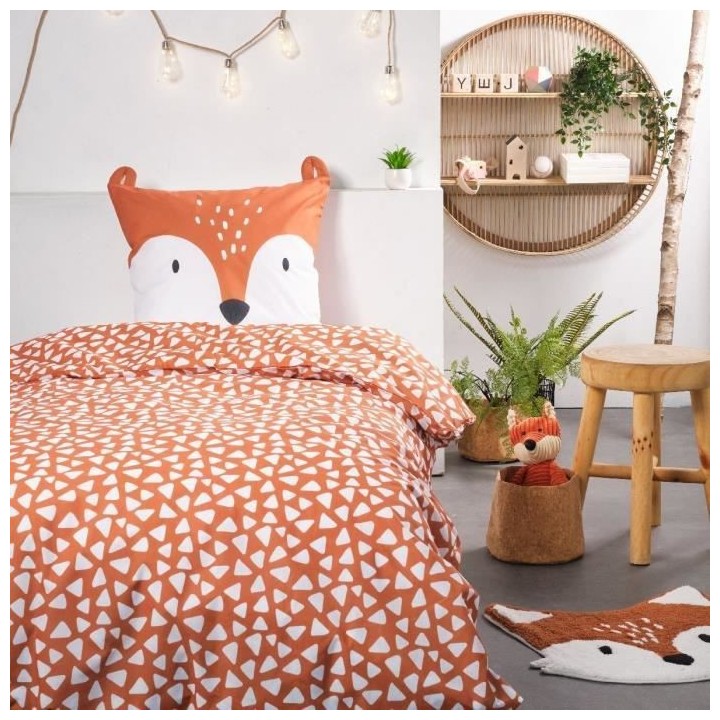 Parure de lit enfant TODAY Funny - 140x200 cm - 100% Coton - imprimé