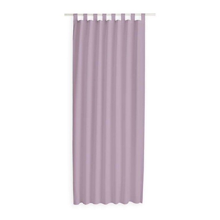 TODAY Rideau a Pattes 140X260 uni rose TODAY