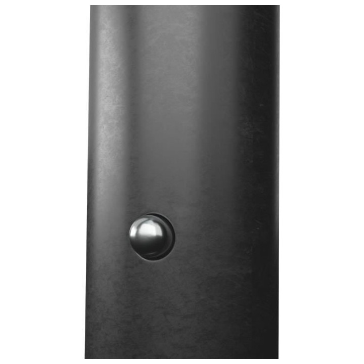 Tonnelle de jardin VICTOR en acier avec toit en toile grise - L398 x P