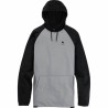 Sweat à capuche homme Burton Noir Gris