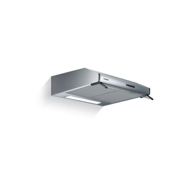 Hotte classique murale BOSCH DUL63CC50 - L 60 cm - Inox - Evacuation /