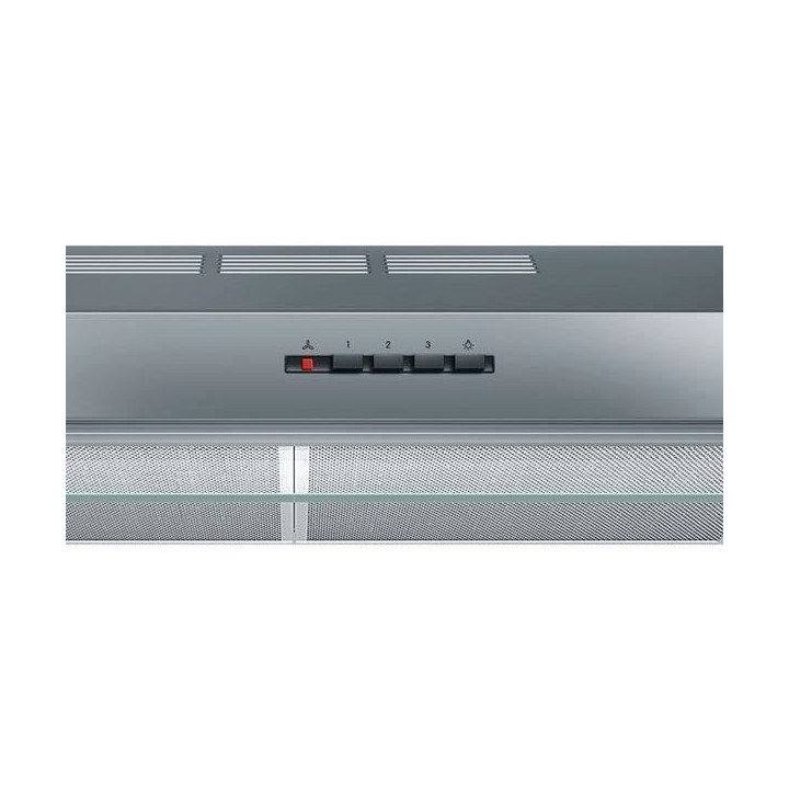 Hotte classique murale BOSCH DUL63CC50 - L 60 cm - Inox - Evacuation /