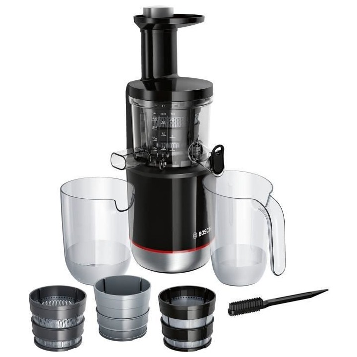 BOSCH VITA EXTRACT MESM731M Extracteur de jus - Noir/Inox