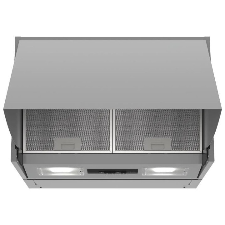 Hotte escamotable BOSCH DEM66AC00 - L 60 cm - Argent - Evacuation / Re