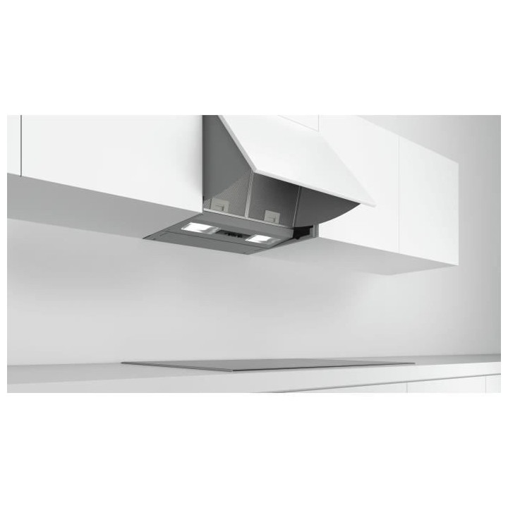 Hotte escamotable BOSCH DEM66AC00 - L 60 cm - Argent - Evacuation / Re