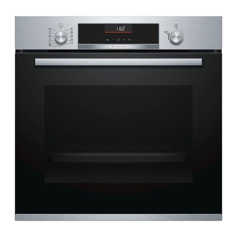 Four électrique encastrable - 71 L - Air pulsé - Nettoyage eco clean - 7 modes de cuisson - BOSCH HBA5560S0 - Inox