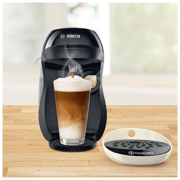 Machine a café multi-boissons vanille BOSCH Tassimo T10 HAPPY - Vanil