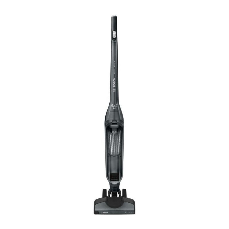 BOSCH BCH3ALL25 - Aspirateur balai sans fil 2en1 Flexxo - 25,2 V batterie lithium - 2 vitesses - Bac 400 ml - Gris métallisé