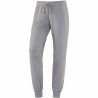 Pantalon de sport long Adidas Essentials Linear Gris Gris clair