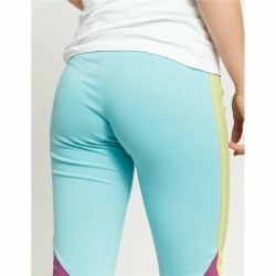 Leggings de Sport pour Femmes Adidas  High-Waisted Aigue marine