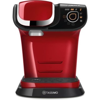 Machine a café TASSIMO BOSCH TAS6503 - Rouge - Multi-boissons - Rése