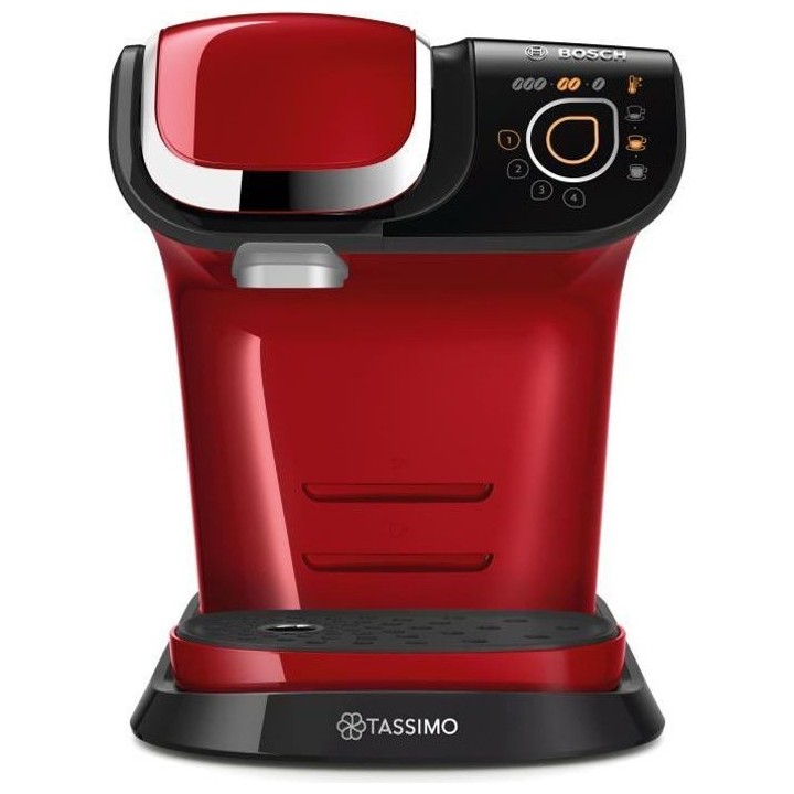Machine a café TASSIMO BOSCH TAS6503 - Rouge - Multi-boissons - Rése