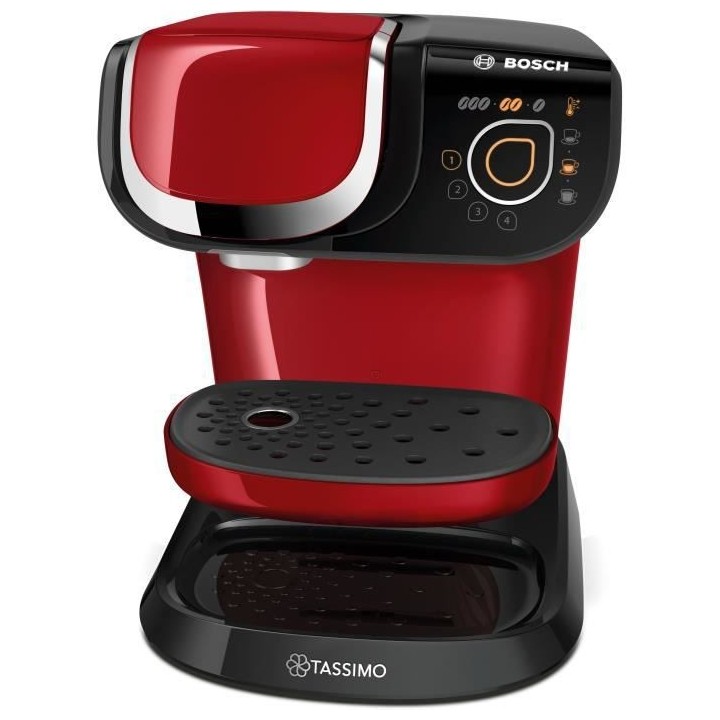 Machine a café TASSIMO BOSCH TAS6503 - Rouge - Multi-boissons - Rése