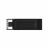 Clé USB Kingston DT70/128GB usb c Noir 128 GB