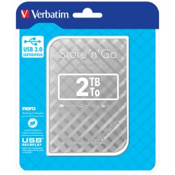 Disque dur Verbatim 53198 Blanc 2 TB HDD