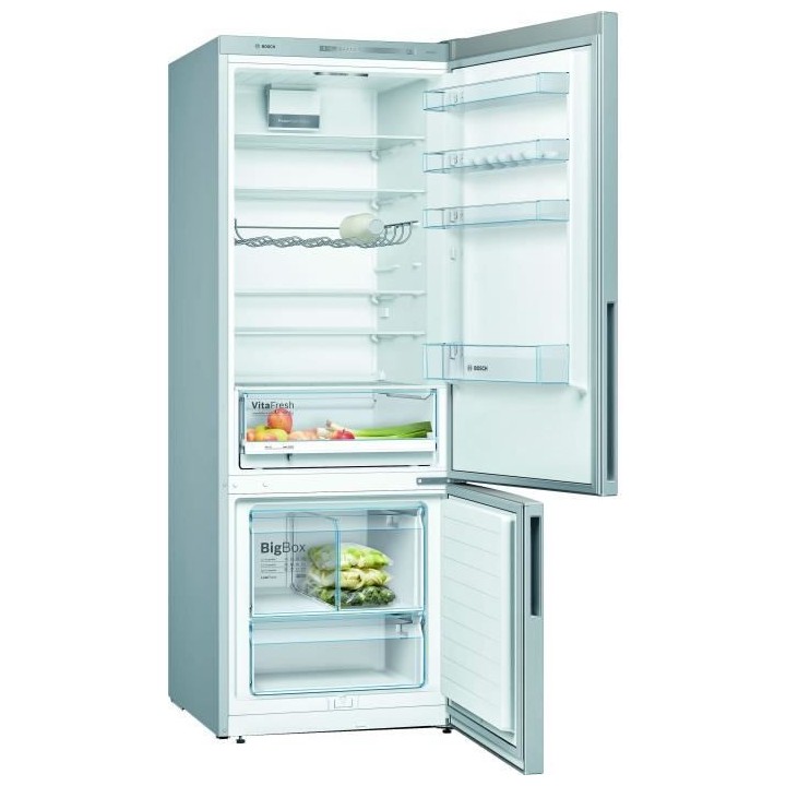 BOSCH KGV58VLEAS - Réfrigérateur combiné - 500 L (376 L + 124 L) -