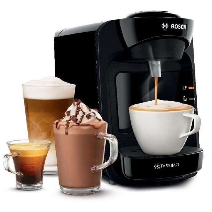 BOSCH - TASSIMO SUNY - TAS3102 - Machine a café multi-boissons noir -