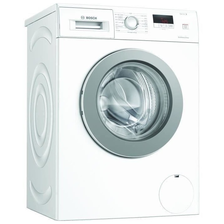 Lave-linge hublot BOSCH WAJ24008FF SER2 - 8 kg - Induction - Fin diff