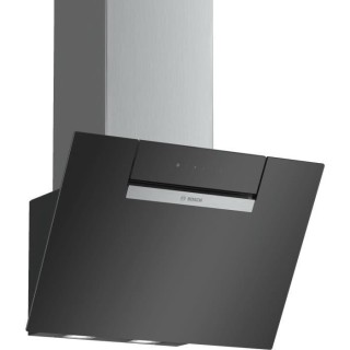 Hotte décorative murale BOSCH DWK67EM60 - L 60 cm - Noir - Evacuation