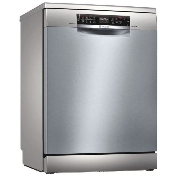 Lave-vaisselle pose libre BOSCH SMS6ZCI48E SER6 - 14 couverts - Induct