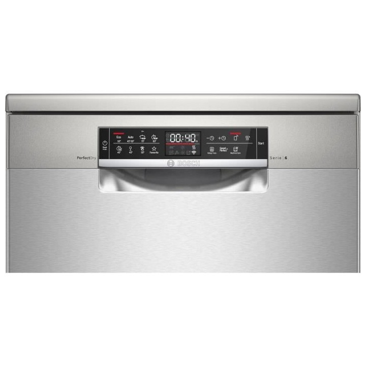 Lave-vaisselle pose libre BOSCH SMS6ZCI48E SER6 - 14 couverts - Induct