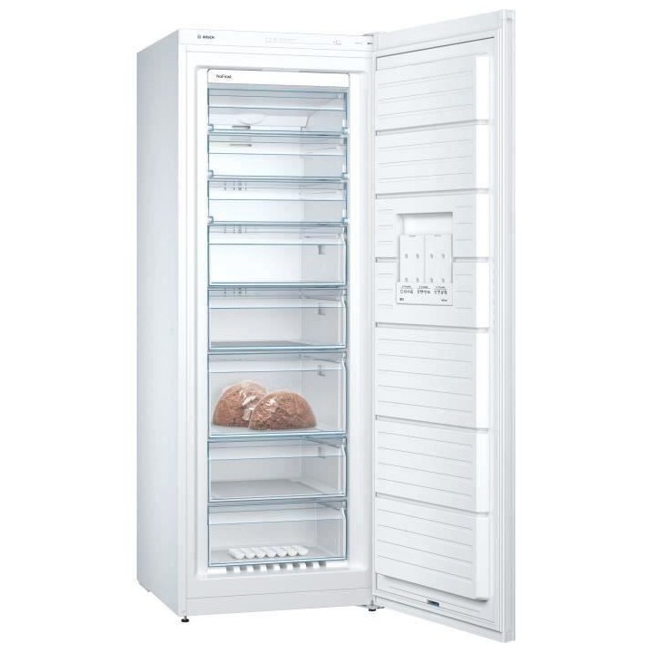 BOSCH GSN58VWEV - Congélateur armoire - 365L - Froid ventilé - L 70