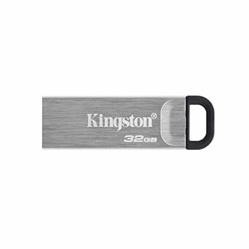 Clé USB Kingston DTKN/32GB Porte-clés Argenté Noir 32 GB