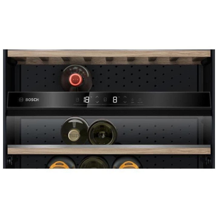 BOSCH - Cave a vin pose-libre - Porte: noir - SER6 - Classe énergie G