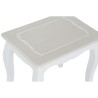 Jeu de 3 tables DKD Home Decor Blanc Marron Clair Bois MDF 53 x 35 x 47 cm