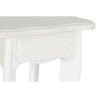 Jeu de 2 tables DKD Home Decor Blanc Marron Clair Bois MDF 30 x 30 x 76,5 cm