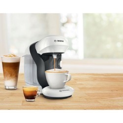 Machine a café multi-boissons BOSCH - TAS1104 - Tassimo T11 style - 40 boissons - blanc