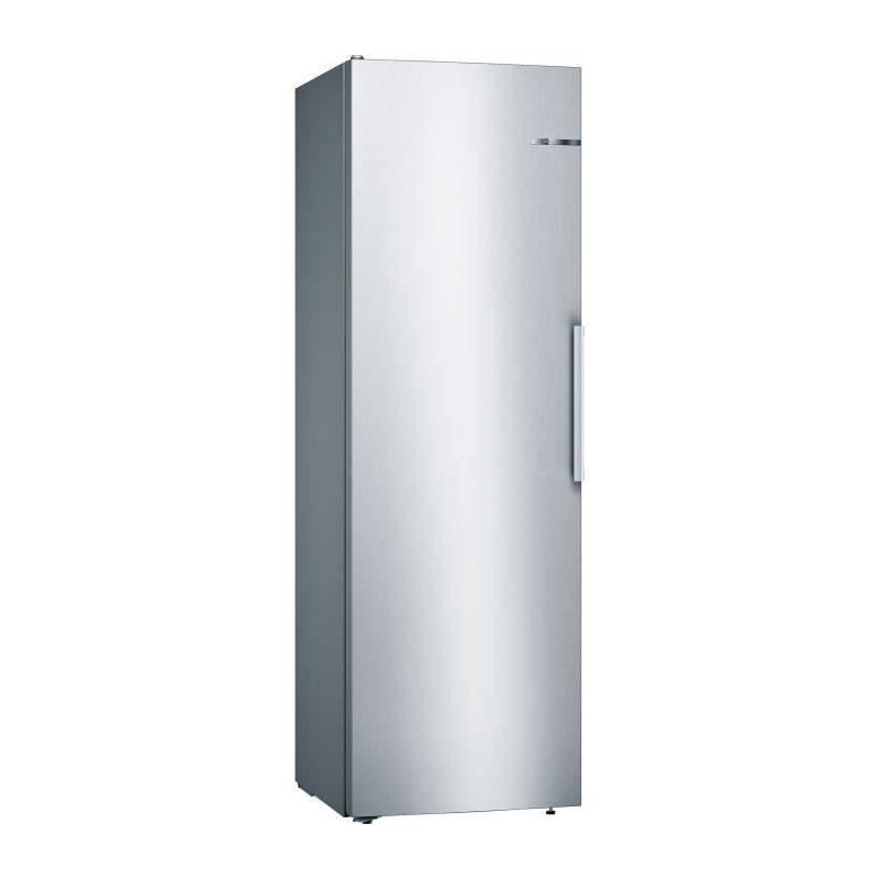 BOSCH KSV36VLEP - Réfrigérateur 1 porte - 346 L - Froid brassé - L 60 x H 186 cm - Inox côtés silver