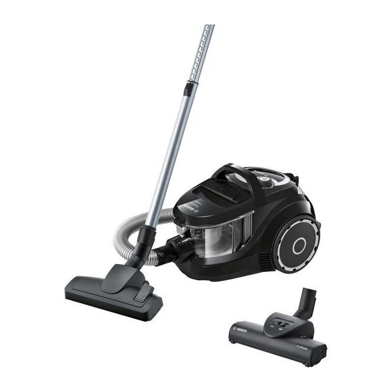 BOSCH BGS2POW1 - GS20 Easyy'y - Aspirateur sans sac - 1,4L - ProPower - 900W - 78 dB - 9m - Brosse universelle