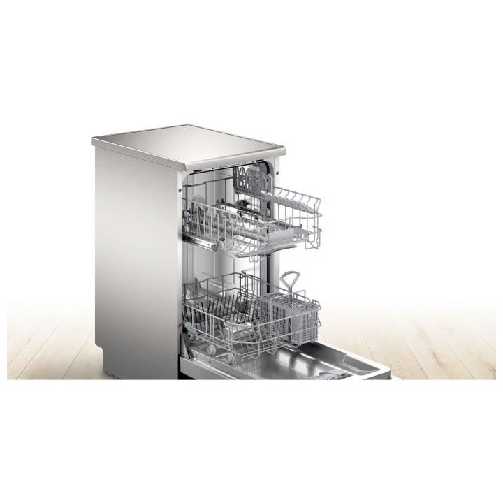 Lave-vaisselle pose libre BOSCH SPS2HKI59E - 9 couverts - Induction -