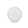 Lot d'assiettes réutilisables Algon Blanc Plastique 17 cm (15 Unités)