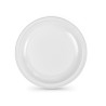 Lot d'assiettes réutilisables Algon Blanc Plastique 25 cm (25 Unités)