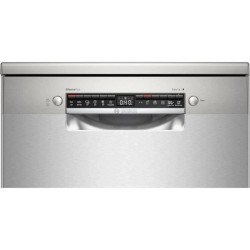 Lave-vaisselle pose libre BOSCH SMS4ETI14E SER4 - 12 couverts - Induction - L60cm - Home Connect - 44dB - Inox