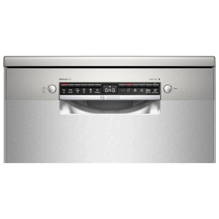 Lave-vaisselle pose libre BOSCH SMS4ETI14E SER4 - 12 couverts - Induct